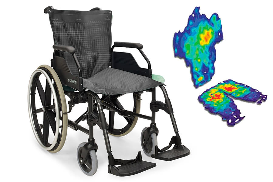 The unique conforming design of the CONFORMat sensor eliminates false pressure readings.